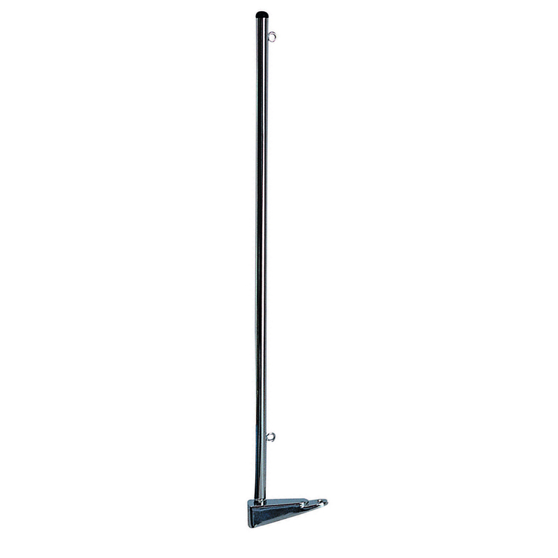 Plastimo Shank + Chr. Brass. Support Ø13 H.500mm