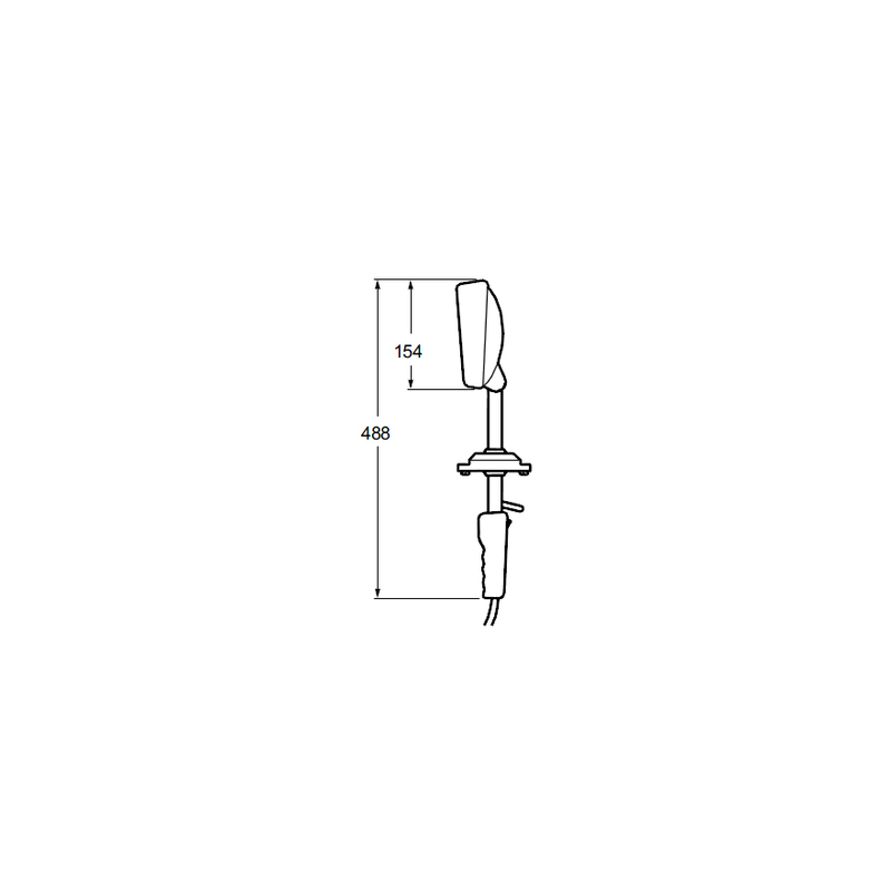 Hella Innenlenk-Suchscheinwerf. 24V