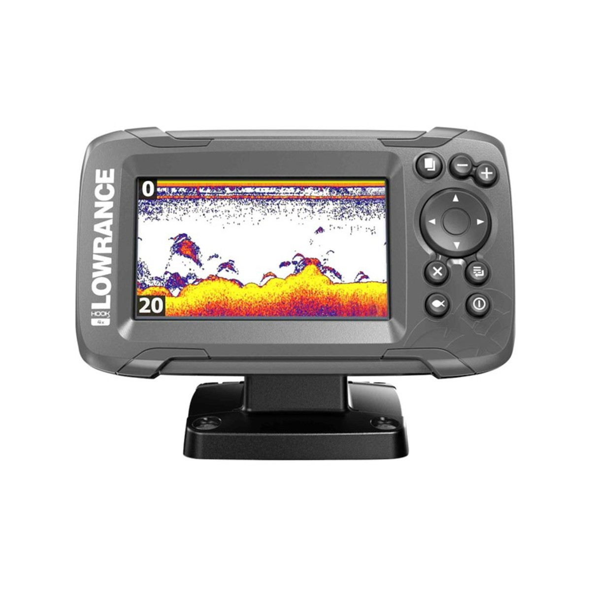 Lowrance HOOK² 4x Kartenplotter inkl. Bullet-Skimmer-Geber