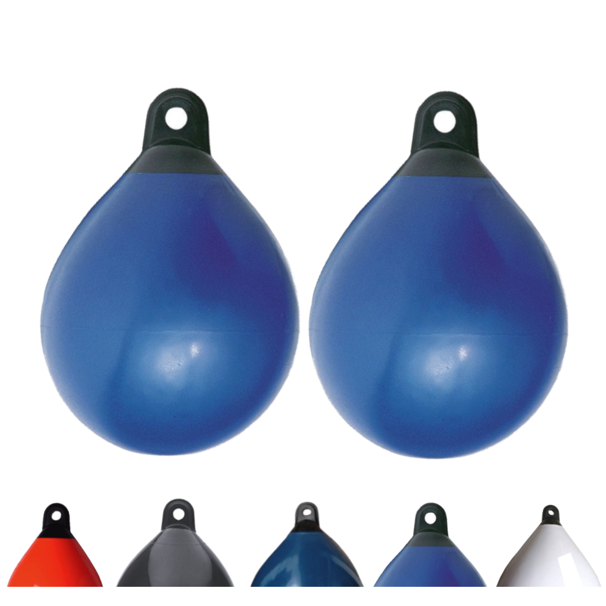 2er- Set Majoni Kugelfender Durchmesser 55 cm, blau