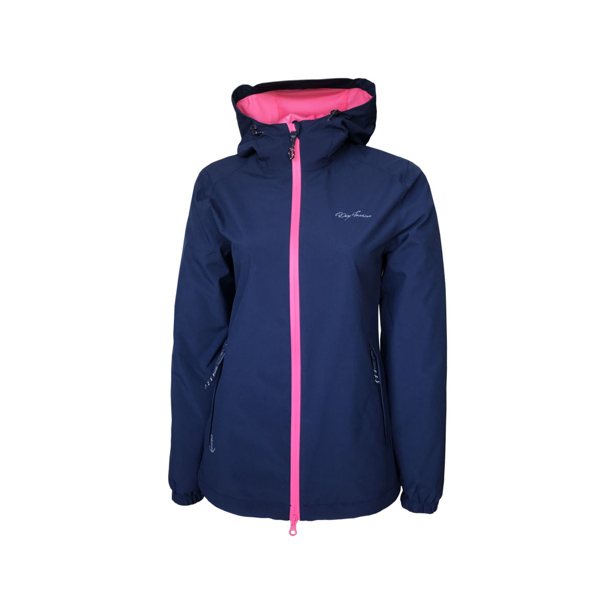 Dry Fashion Spiekeroog Funktions-Jacke Damen marineblau, Größe 42