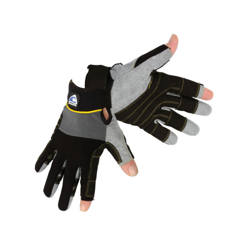 Plastimo Handschuhe Schwarz Gr 2 Kurzfinger Kuppe L