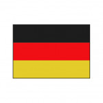 Deutschlandflagge - 50 x 75cm