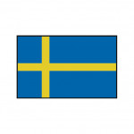 Nationalflagge Schweden - 30 x 45cm