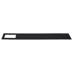 Wallas black coverplate for 85DP