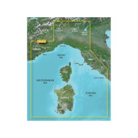 Garmin VEU451S Seekarte Ligurisches Meer, Korsika und Sardinien