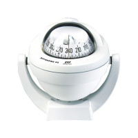 Plastimo Offshore 75 Kompass, Weiß, Haltebügel