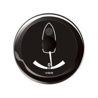 VDO VL Ruderwinkel Anzeige - 40°/+ 40°, schwarz