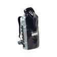 Marinepool Drybag 8 Segelrucksack 62l schwarz/grau
