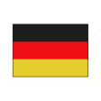 Deutschlandflagge - 20 x 30cm