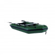 Talamex Greenline GLW300 Schlauchboot mit Holzboden, Länge 3,00m, dunkelgrün