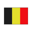 Nationalflagge Belgien - 20 x 30cm