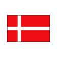 Nationalflagge Dänemark - 20 x 30cm