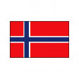 Nationalflagge Norwegen - 20 x 30cm