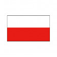 Nationalflagge Polen - 30 x 45cm
