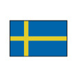 Nationalflagge Schweden - 20 x 30cm