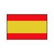 Nationalflagge Spanien - 30 x 45cm