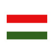 Nationalflagge Ungarn - 20 x 30cm