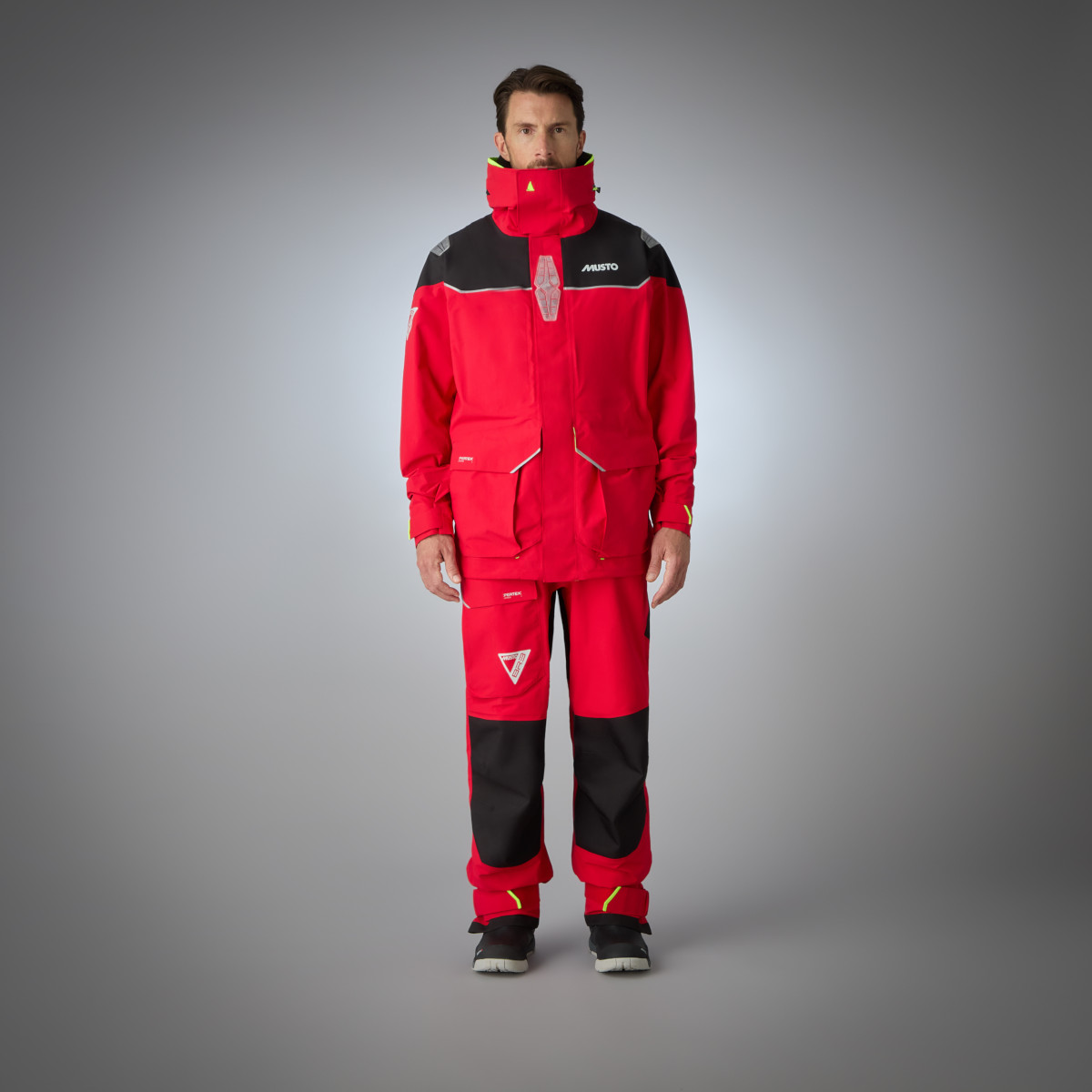 Musto BR3 Offshore Segeljacke Herren rot, Größe L