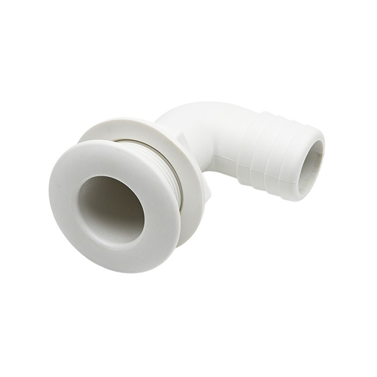 Plastimo Geriffelte abgewinkelte Rumpfdurchführung Ø38mm