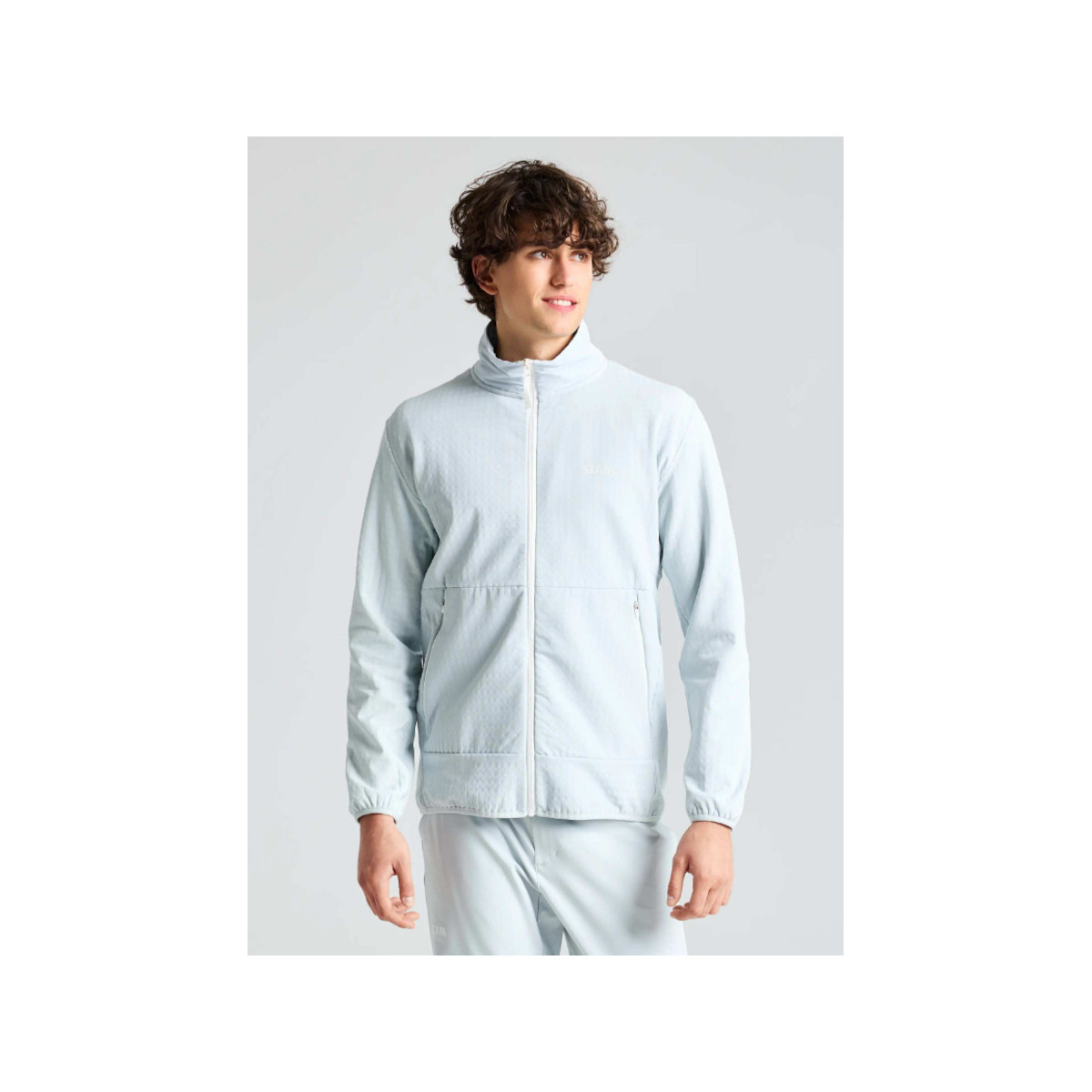 SLAM Altura FZ Grid Fleecejacke Herren - Farbe grau