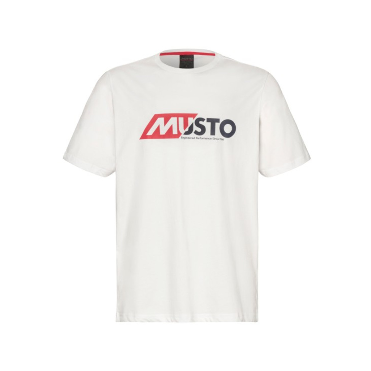 Musto Marine Graphic T-Shirt Herren weiß, Größe M