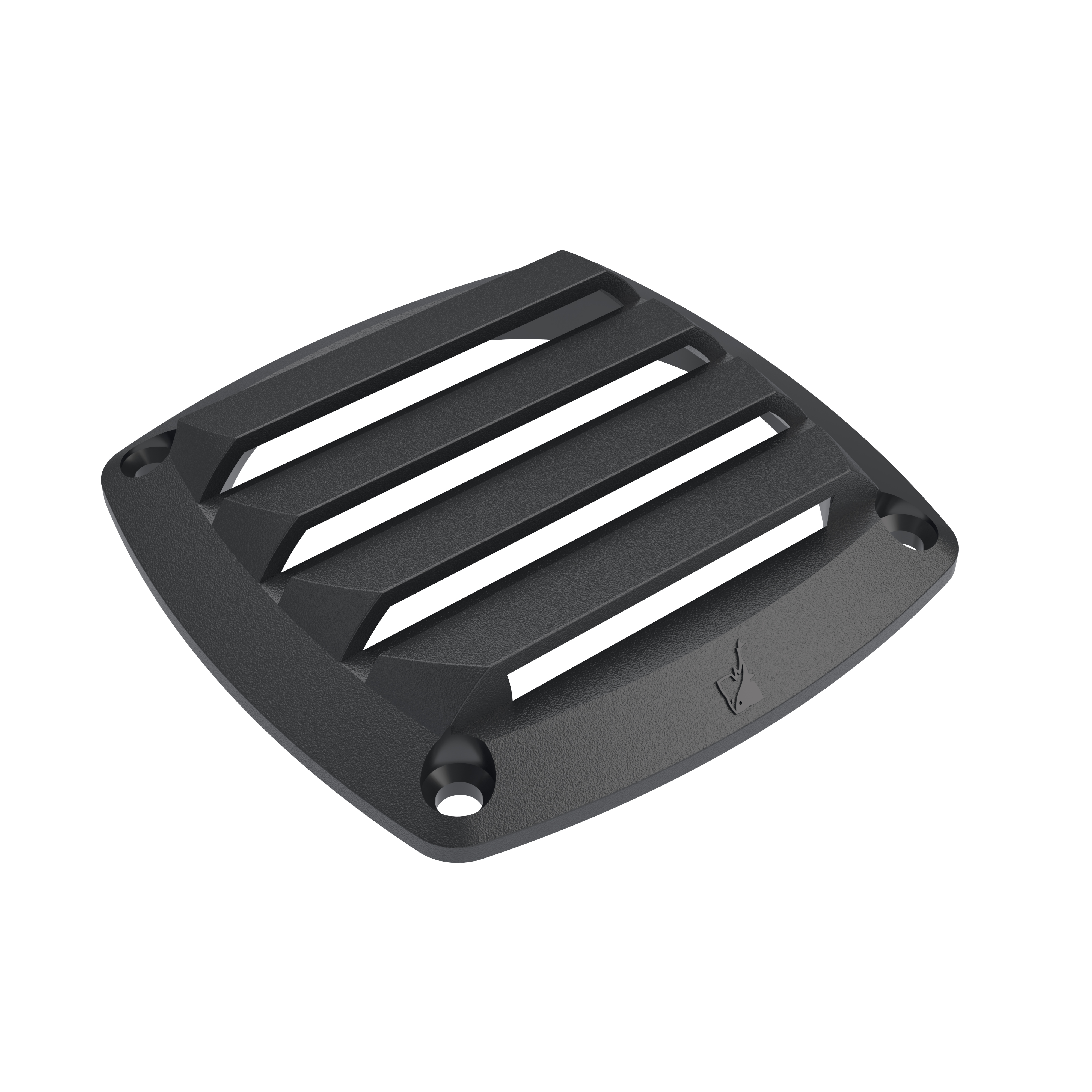 Plastimo Vent.Grille Nylon Black84x84mm