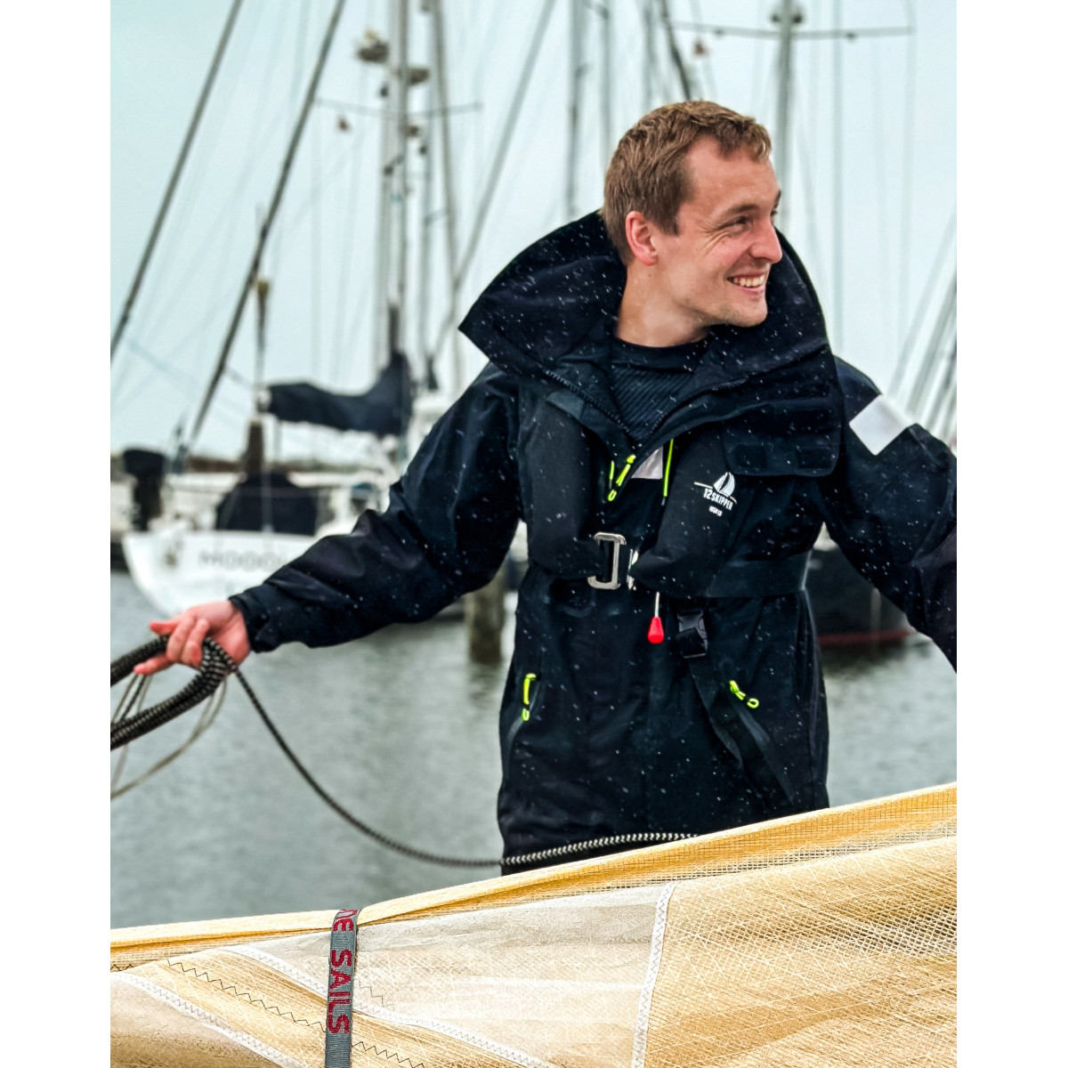 DEAL: 12skipper Magellan Offshore Set Unisex - Jacke navy XXL, Hose navy XL