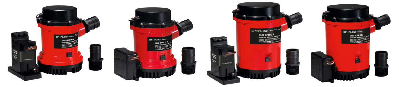 Plastimo Pump  Submerged 12v 98l/Mn L1600