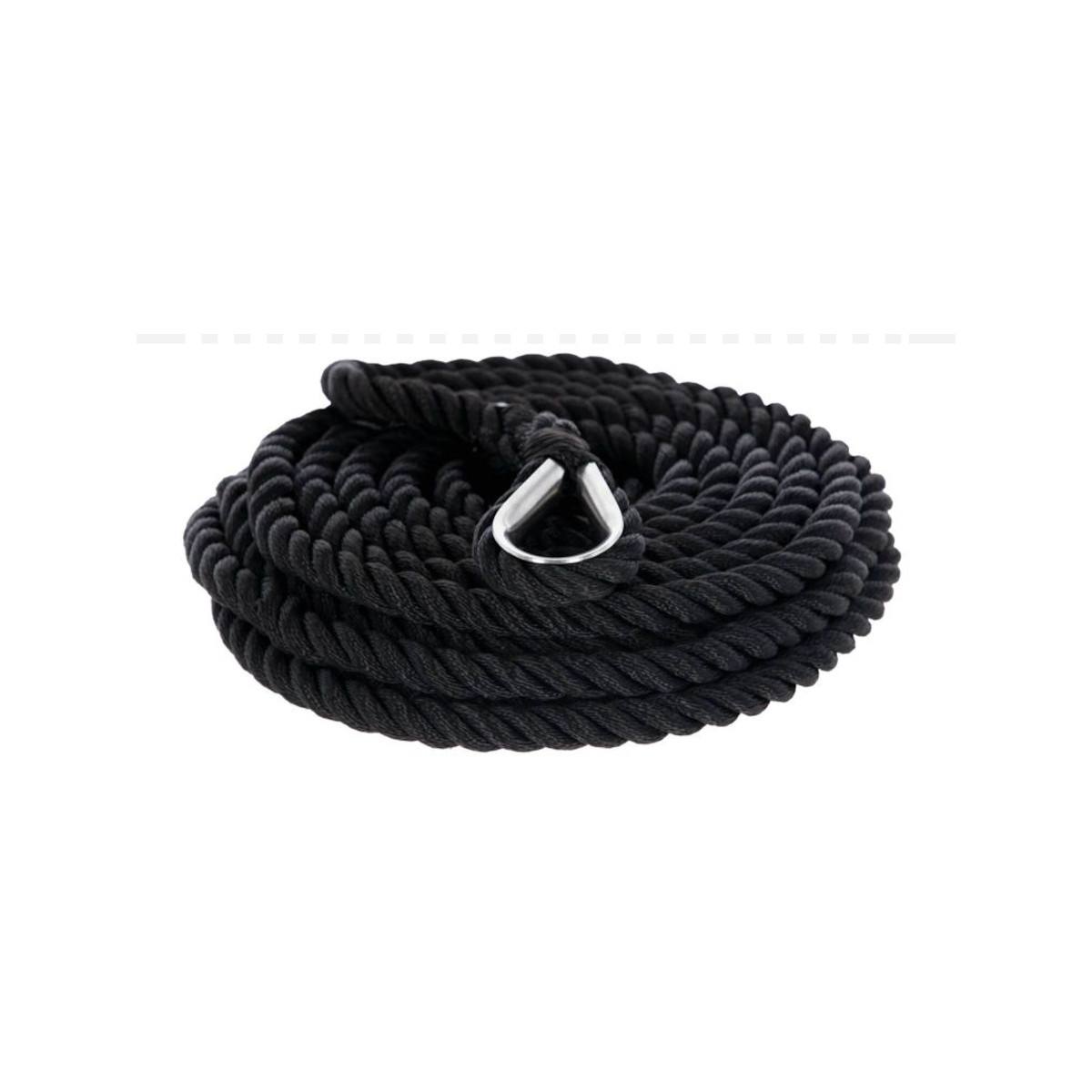 Plastimo Ankerleine mit Kausch – schwarz, 12mm, Länge 30m