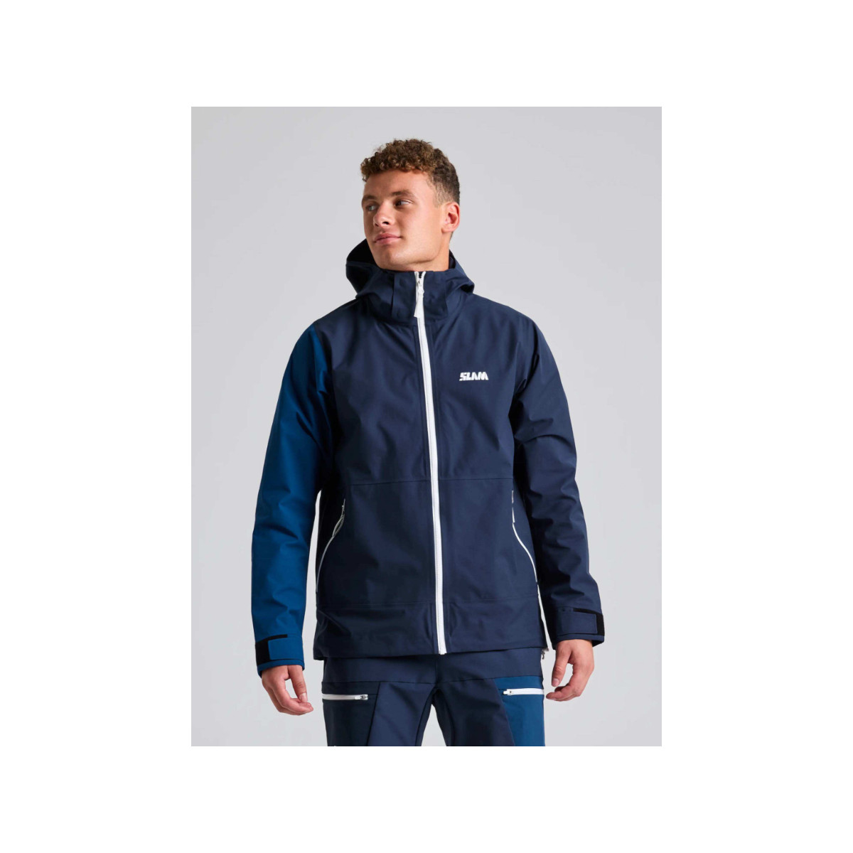 SLAM OD Hooded Jacket Segeljacke Herren - Farbe dunkles marineblau