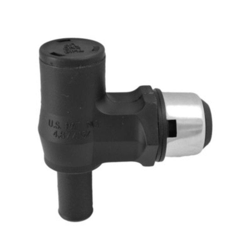 Plastimo Plastic Air Vent Black Fuel Tank