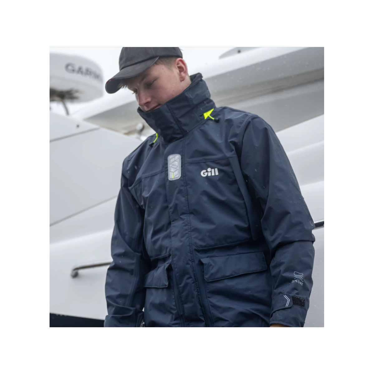 Gill OS34J Segeljacke Coastal Herren marineblau, Größe L