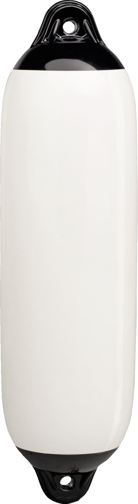 Plastimo Solid Black Head Fender 15x65+Logo