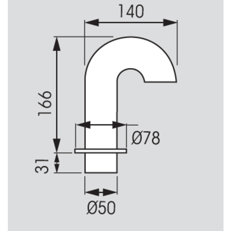 Plastimo Cable Gland St.S 316 D.44xht167mm