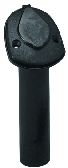 Plastimo Rod Holder Angl.Fl-Mount+Cap D.40mm Bk
