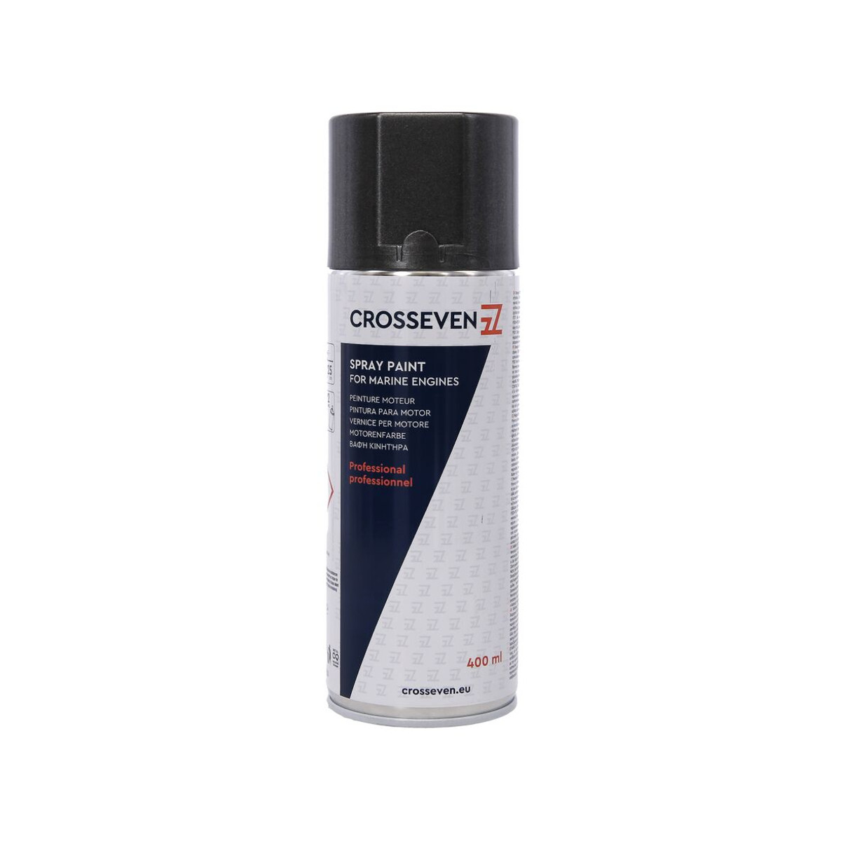 Crosseven Mariner szary metaliczny spray, 400 ml