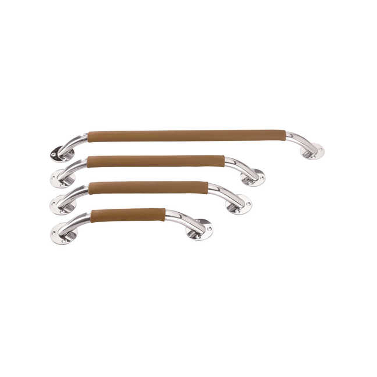 Plastimo Handlauf Inox + Lederüberzug 430 mm