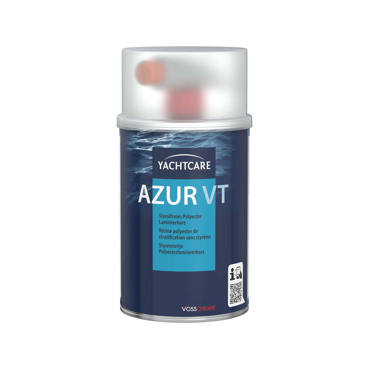 Yachtcare Azur VT żywica poliestrowa do laminowania z utwardzaczem - 1kg